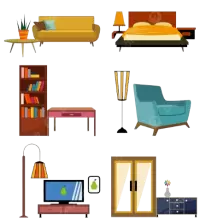 اثاث كامل للبيع في المانيا : مستعمل وجديد