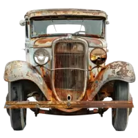 سيارات قديمة تالفة فى المانيا